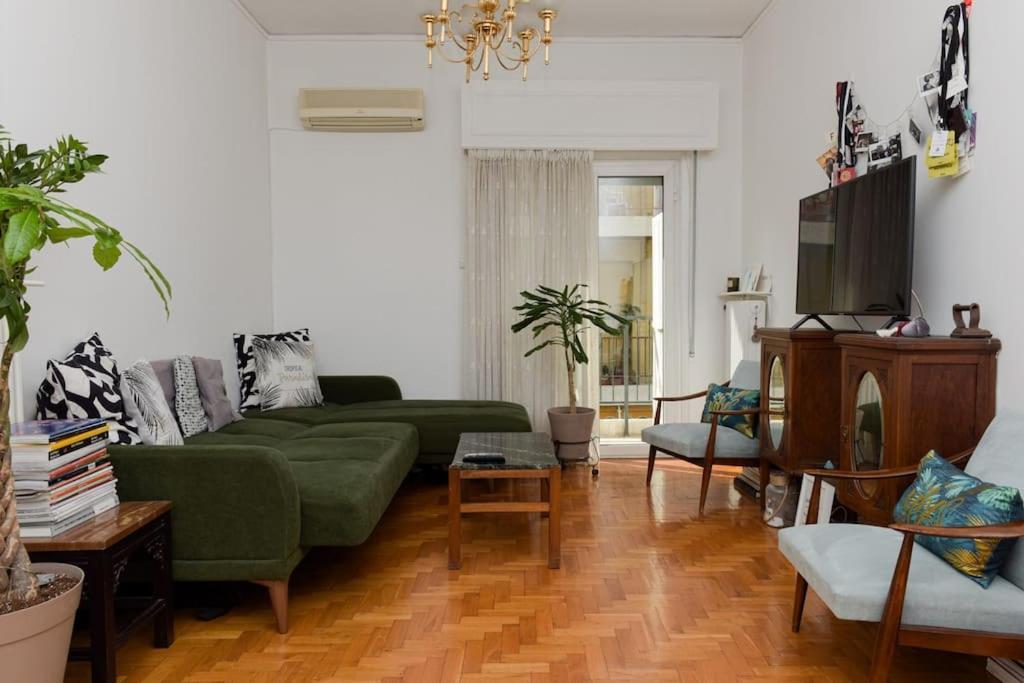 Urban-Vintage Choice 10 Minutes From Acropolis - One Bedroom Athene Buitenkant foto